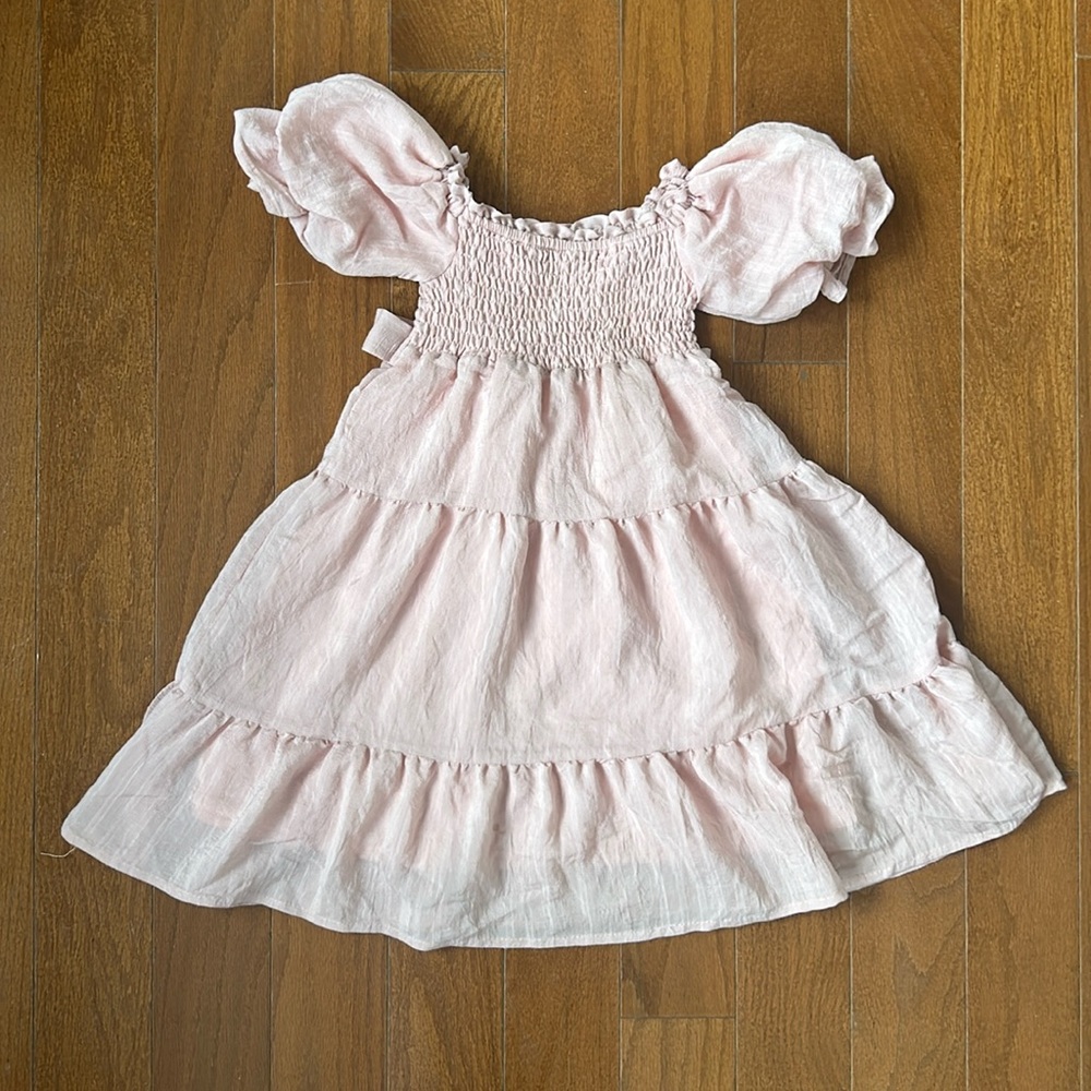 Sweetest pink smocked dress